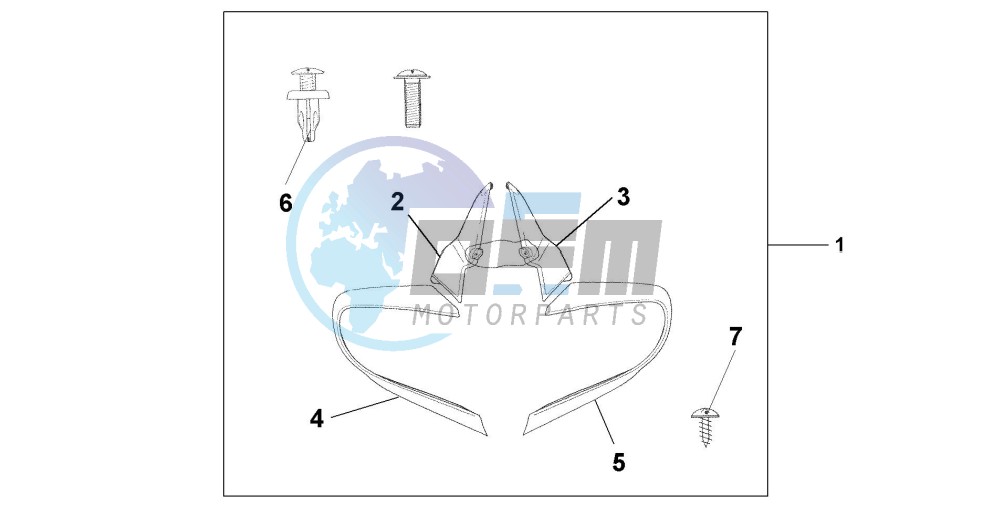 MIRROR DEFLECTOR