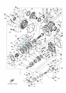 YFM450FWBD KODIAK 450 (B5R1) drawing DRIVE SHAFT