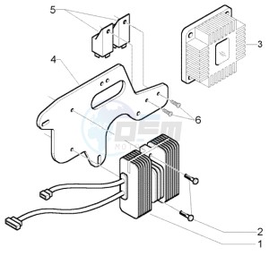 X9 500 Evolution (USA) drawing Electrical device