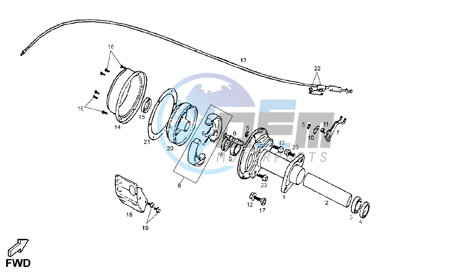 REAR BRAKING SYSTEM