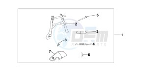 CBF1000A drawing MAIN STAND