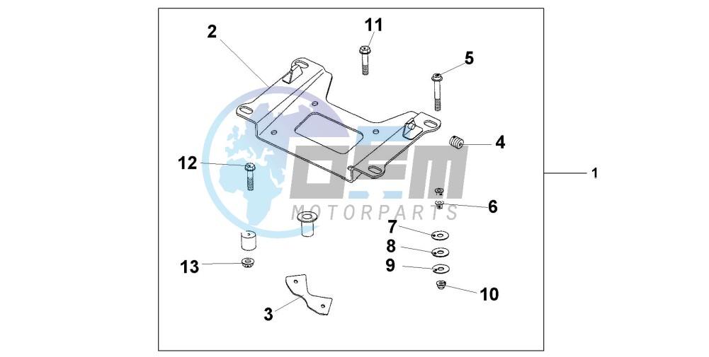 REAR CARRIER BASE