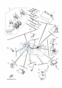 MT-10 MTN1000 (B67S) drawing ELECTRICAL 2