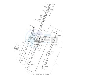 YN F NEO'S 4 50 drawing FRONT FORK