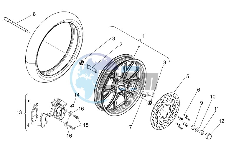 Front wheel II