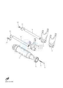 VMX17 VMAX17 1700 (2CEL) drawing SHIFT CAM & FORK