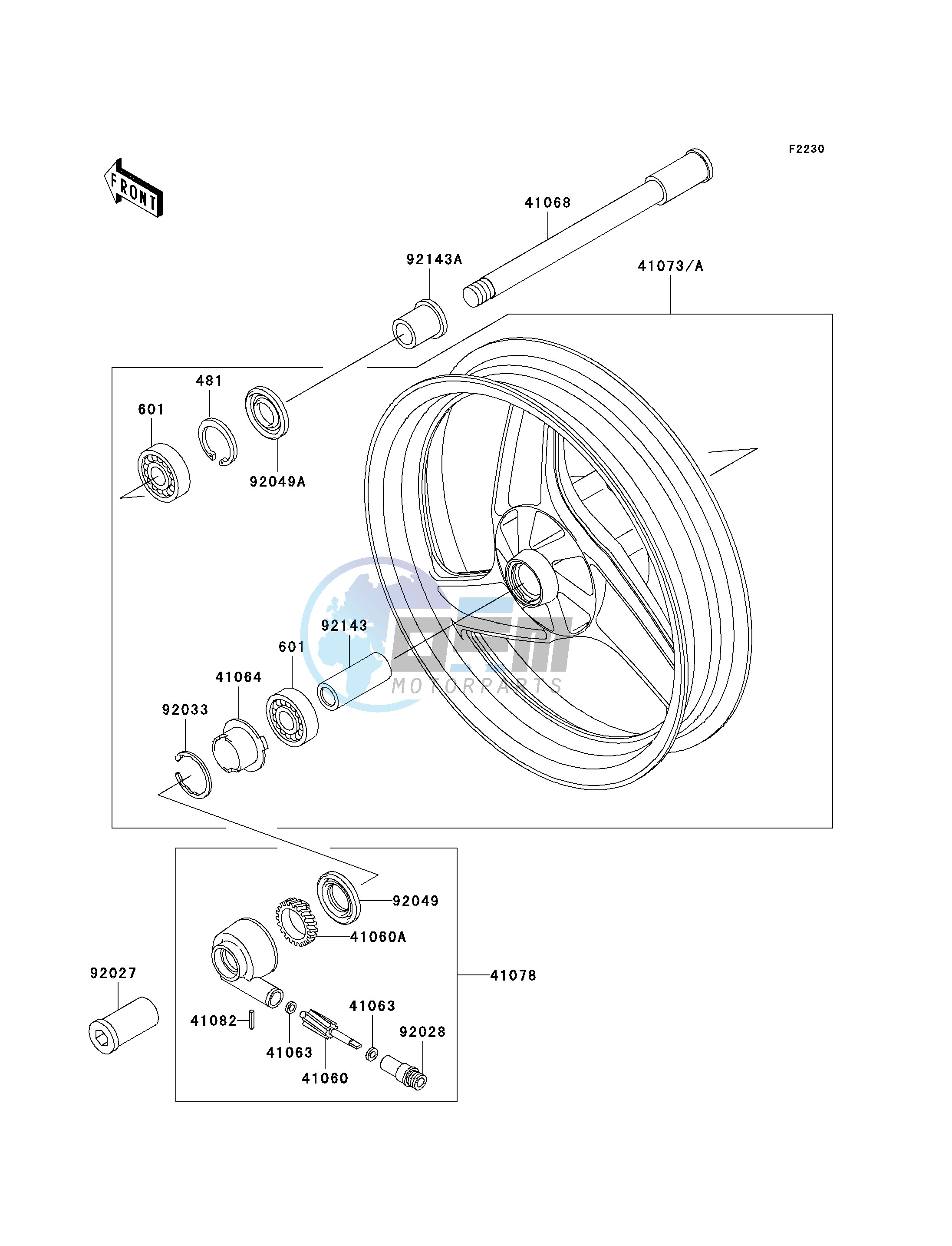 FRONT WHEEL