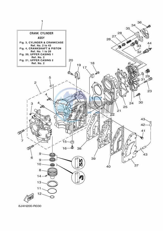 CYLINDER--CRANKCASE