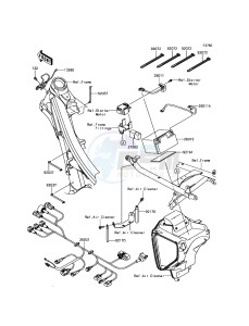 KLX450R KLX450AGF EU drawing Chassis Electrical Equipment