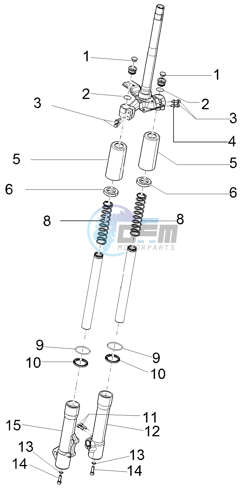 Fork's components (Wuxi Top)