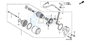 CBR125RW9 Germany - (G / WH) drawing STARTING MOTOR