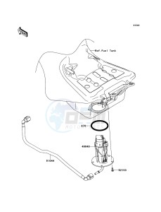 1400GTR_ABS ZG1400CEF FR GB XX (EU ME A(FRICA) drawing Fuel Pump