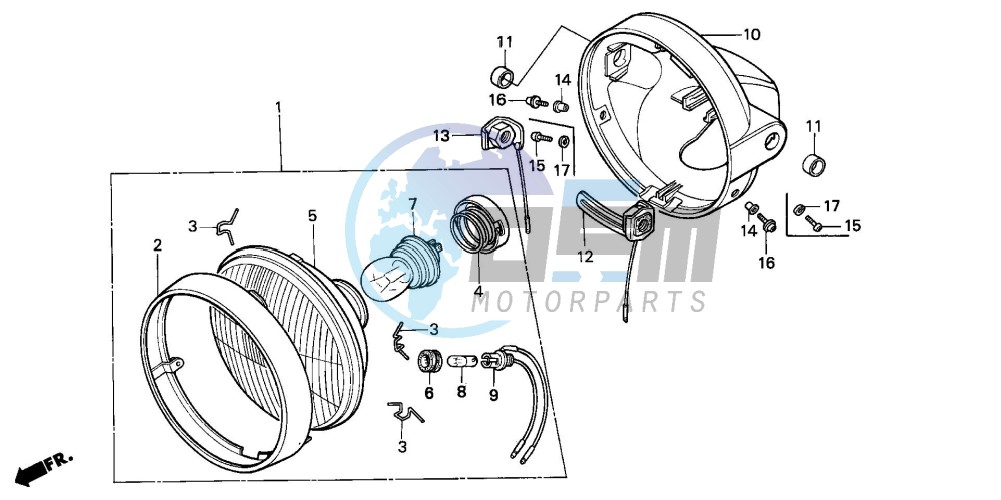 HEADLIGHT (E/ED/F/SD/SW)