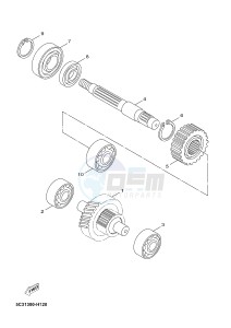 YN50FT YN50FT (2AC6) drawing TRANSMISSION