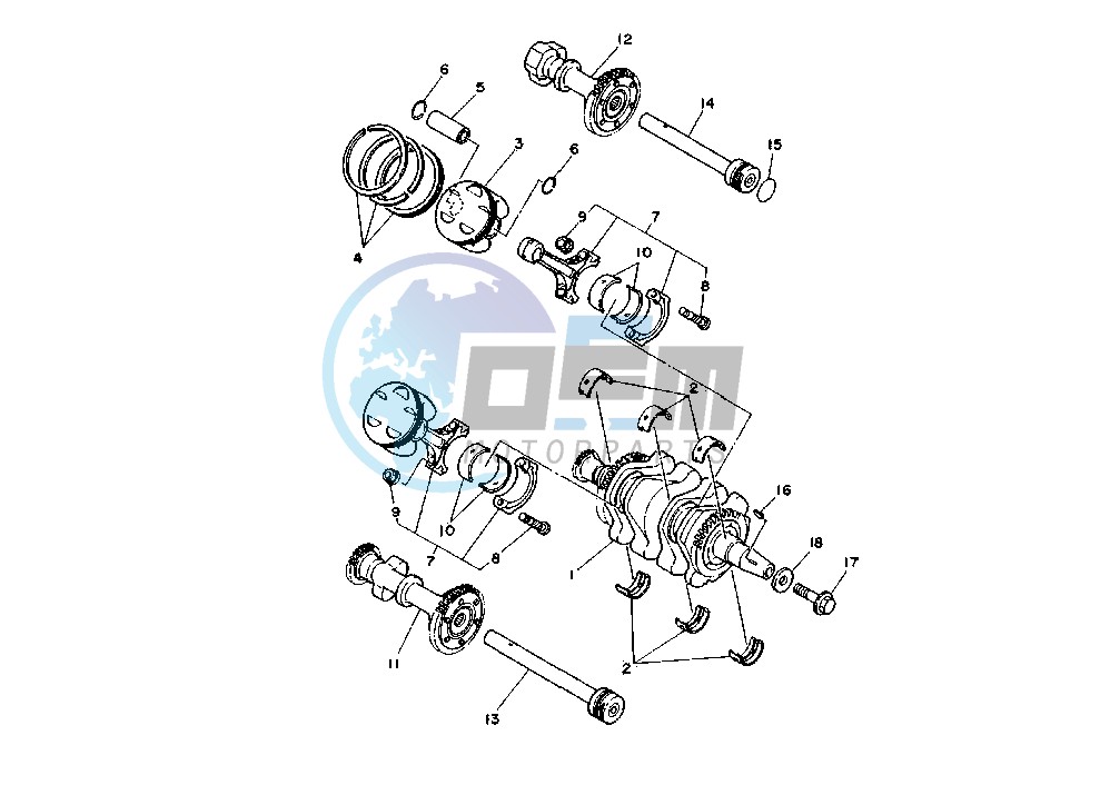 CRANKSHAFT PISTON