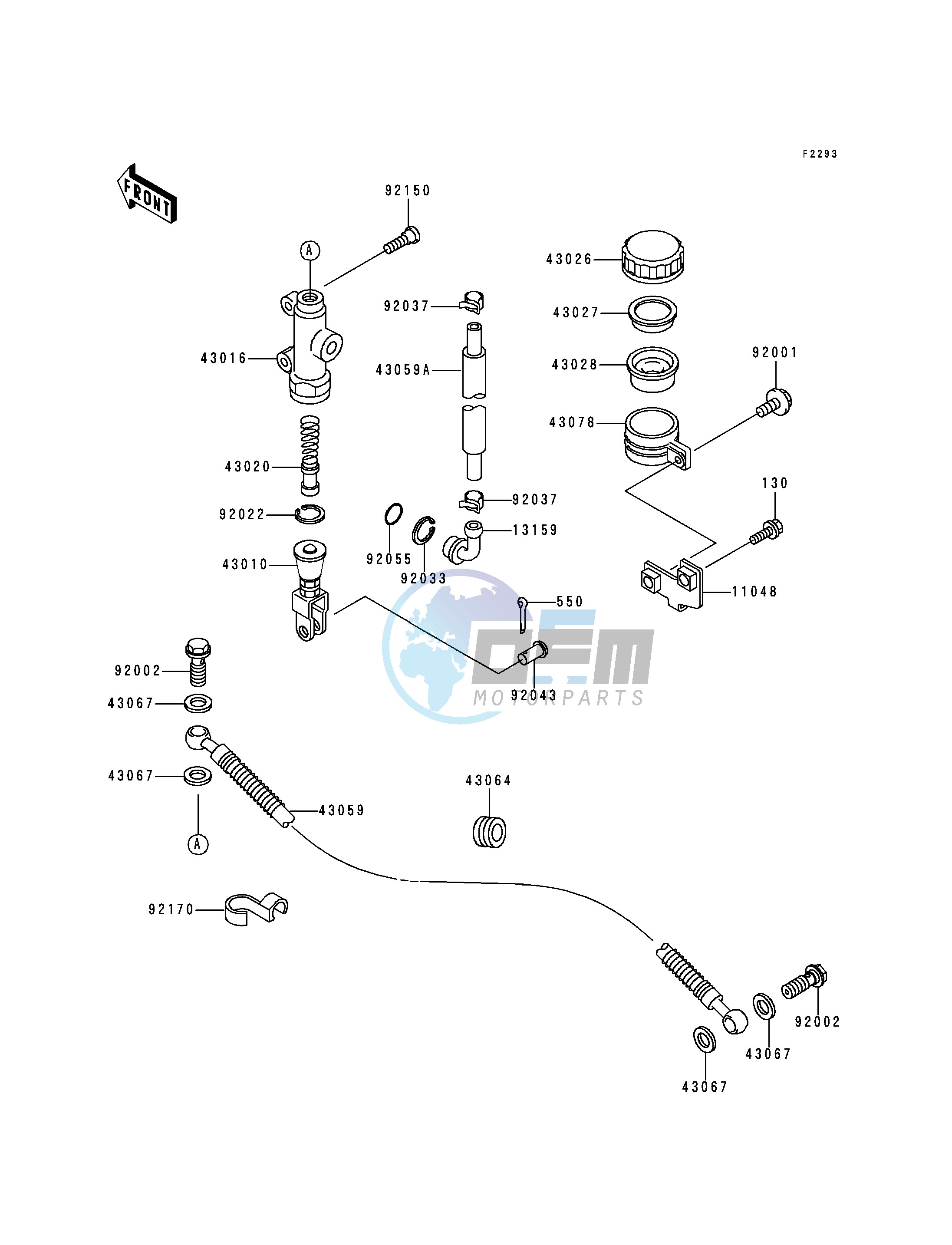 REAR MASTER CYLINDER