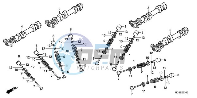 CAMSHAFT/VALVE