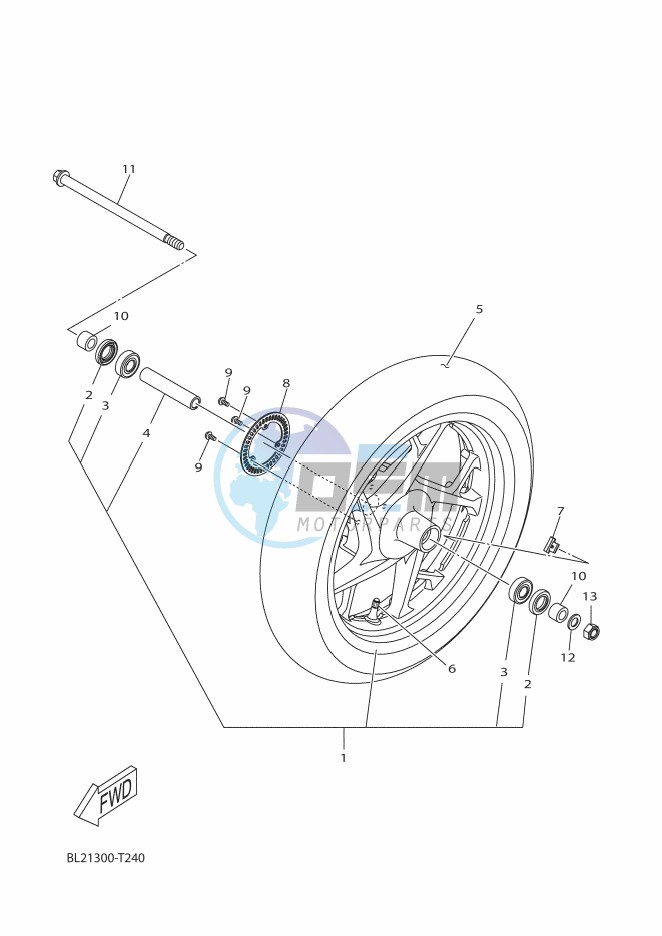 FRONT WHEEL