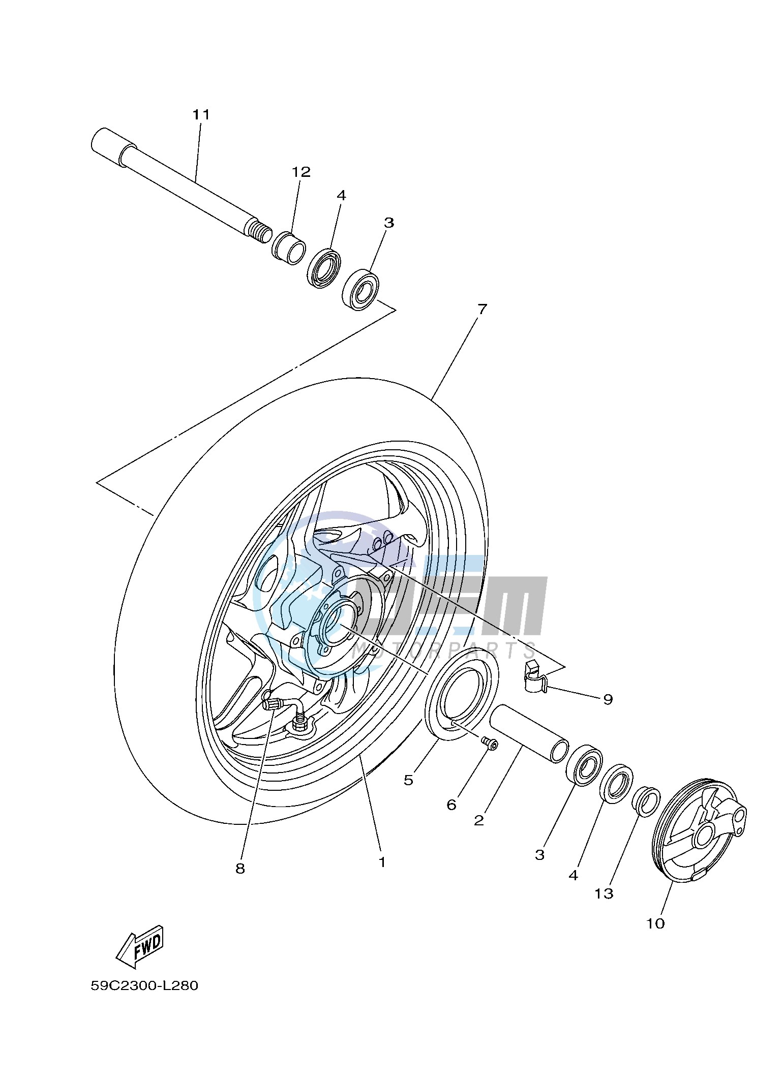 FRONT WHEEL