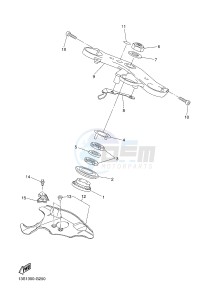 YZF-R6 600 R6 (2CXA) drawing STEERING