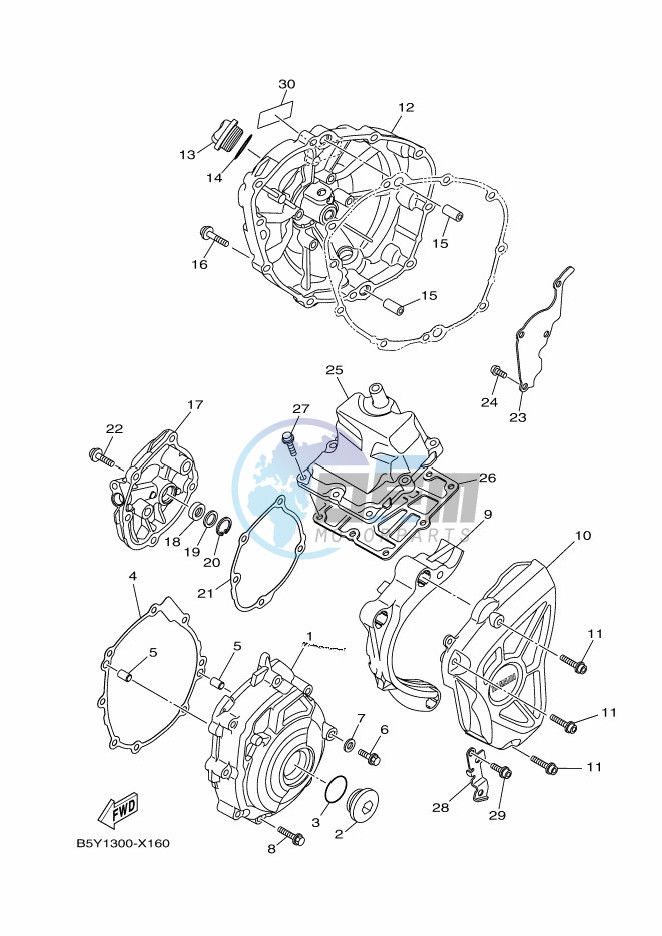 CRANKCASE COVER 1