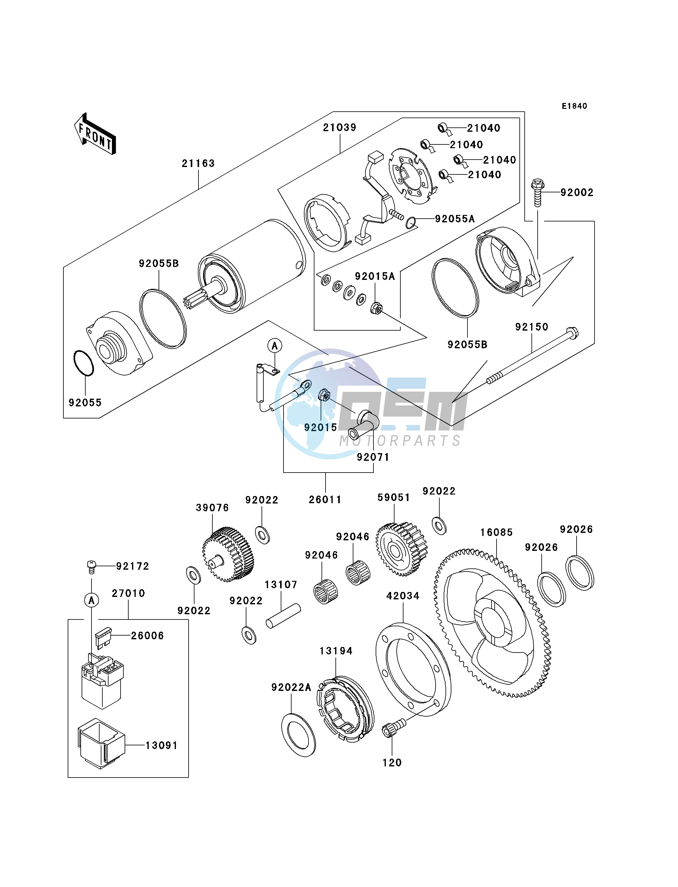 STARTER MOTOR