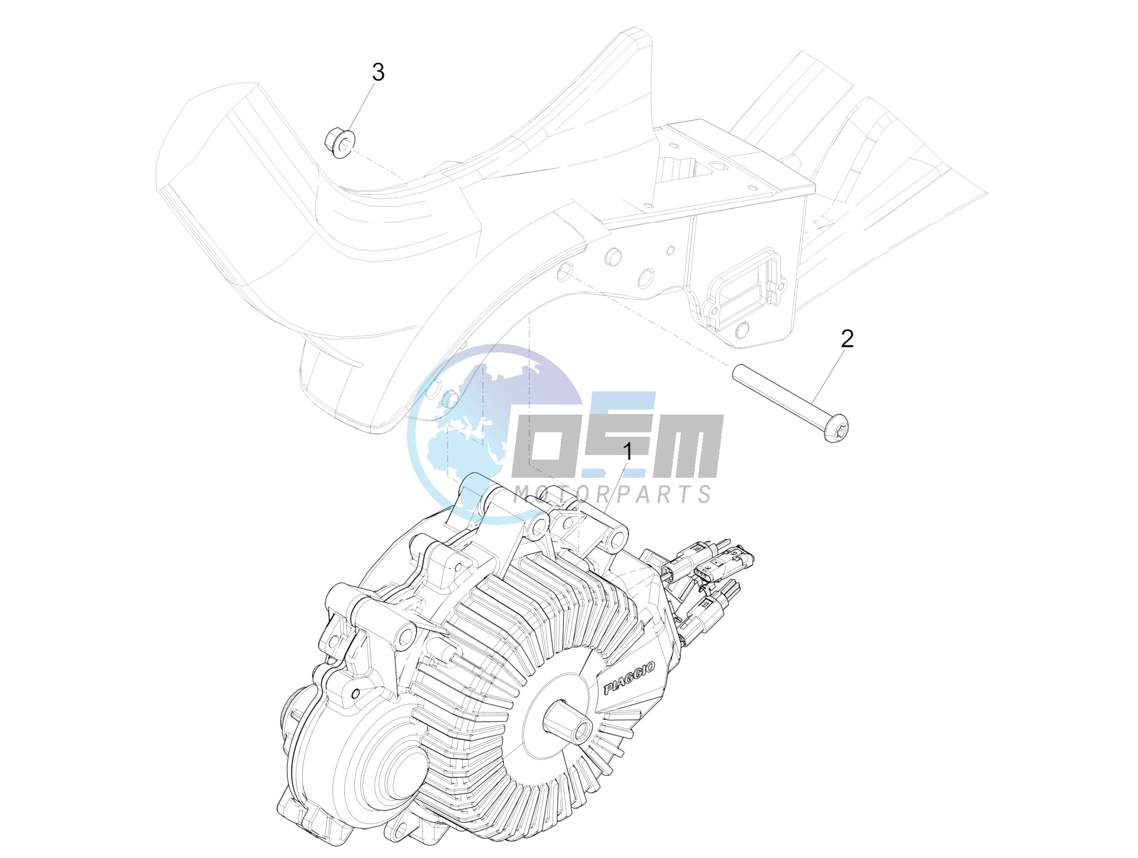 Engine, assembly