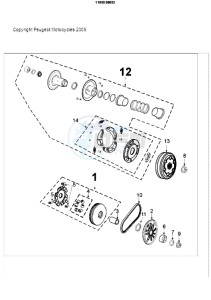 TWEET 50 VA drawing CLUTCH