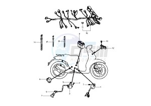 YH WHY 50 drawing WIRING HARNESS