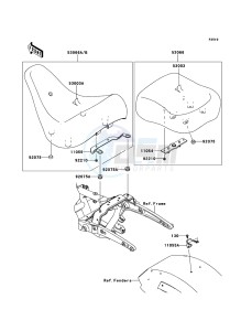 VN1700_CLASSIC_TOURER_ABS VN1700DEF GB XX (EU ME A(FRICA) drawing Seat