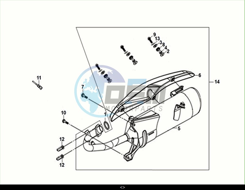 EXHAUST MUFFLER