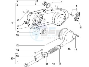 Runner 50 SP SC drawing Crankcase cover - Crankcase cooling