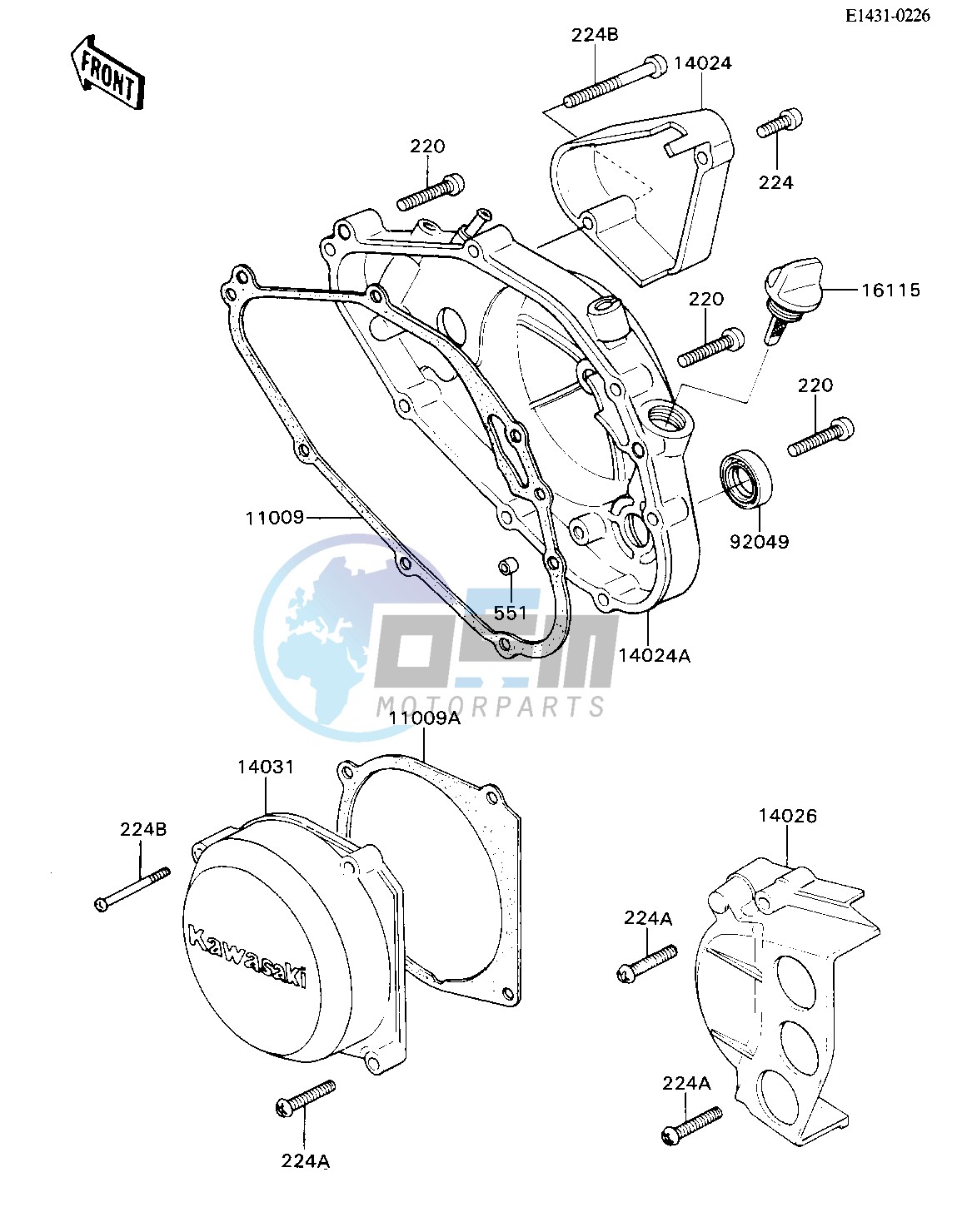 ENGINE COVER-- S- -