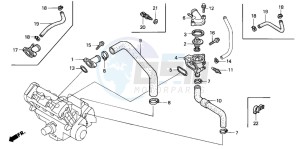 CBR600F4 drawing THERMOSTAT