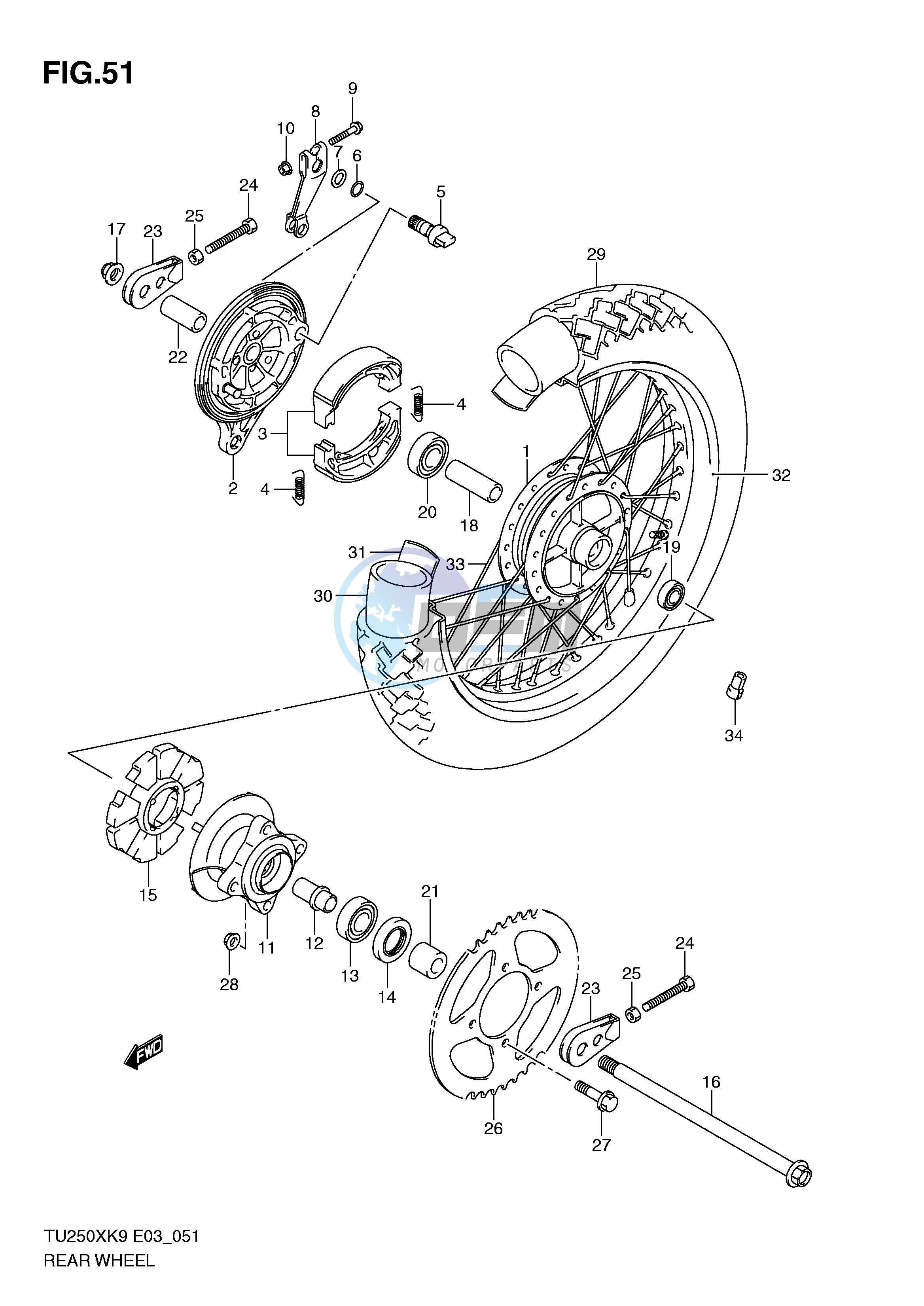 REAR WHEEL