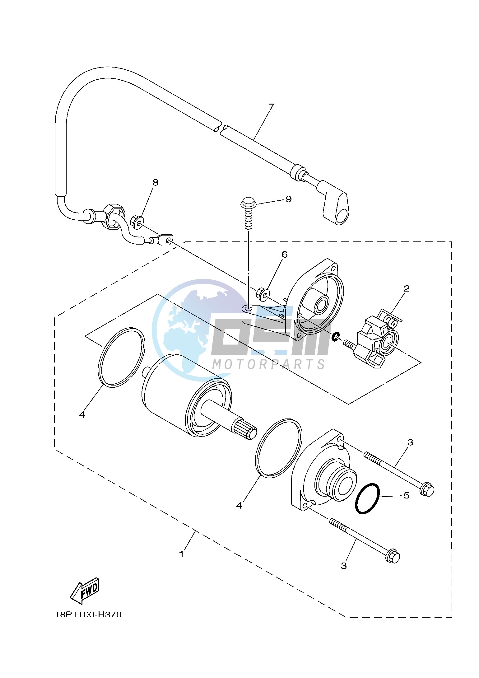 STARTING MOTOR