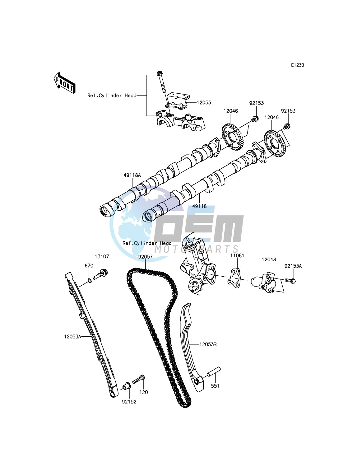 Camshaft(s)/Tensioner