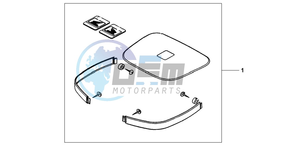 TOP BOX PANEL KIT