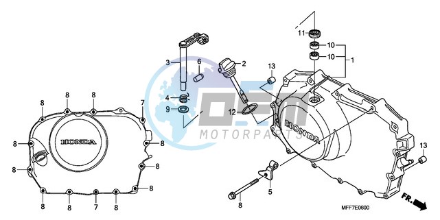 RIGHT CRANKCASE COVER