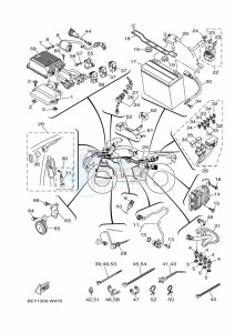 YFM450FWBD KODIAK 450 EPS (BEY1) drawing ELECTRICAL 1