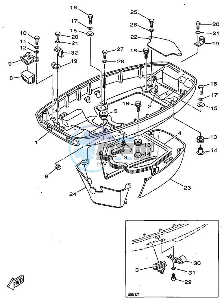 BOTTOM-COWLING