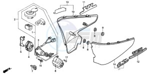 VT600C 400 drawing SIDE COVER