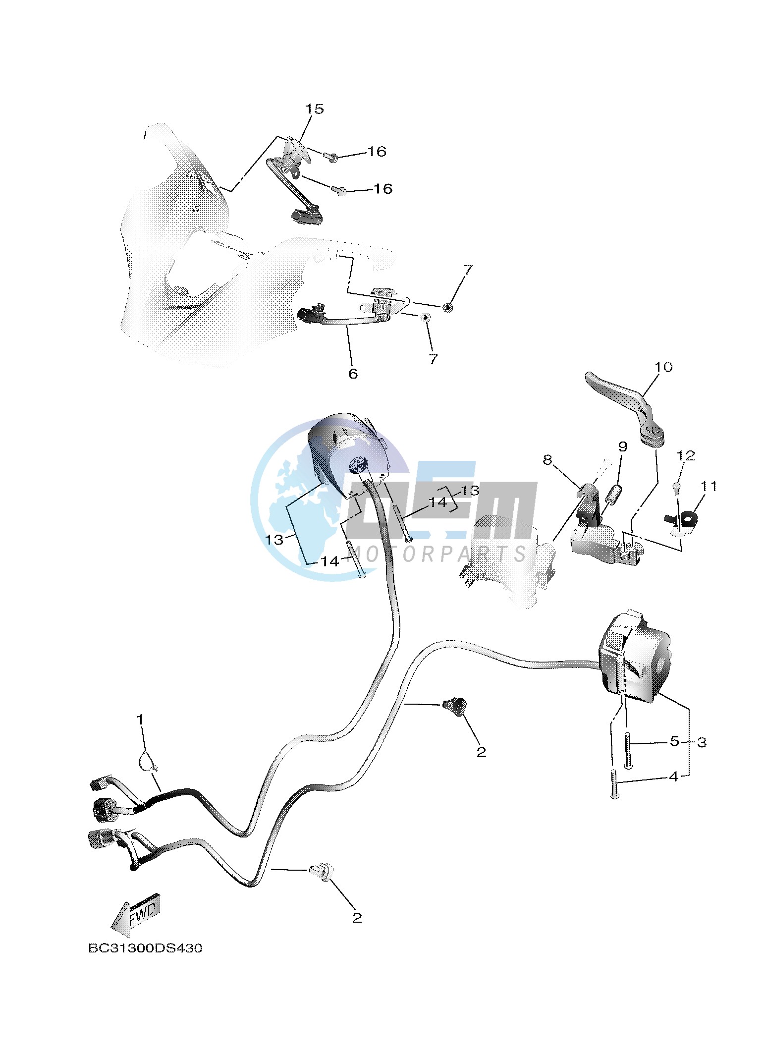 HANDLE SWITCH & LEVER