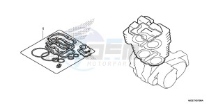 CB500XD CB500X Continue » UK - (E) drawing GASKET KIT A