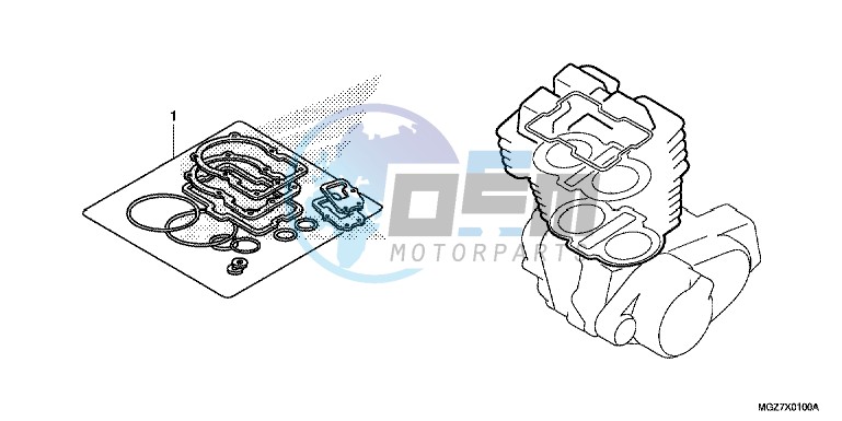 GASKET KIT A