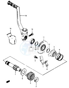 RM80 (T-V) drawing KICK STARTER