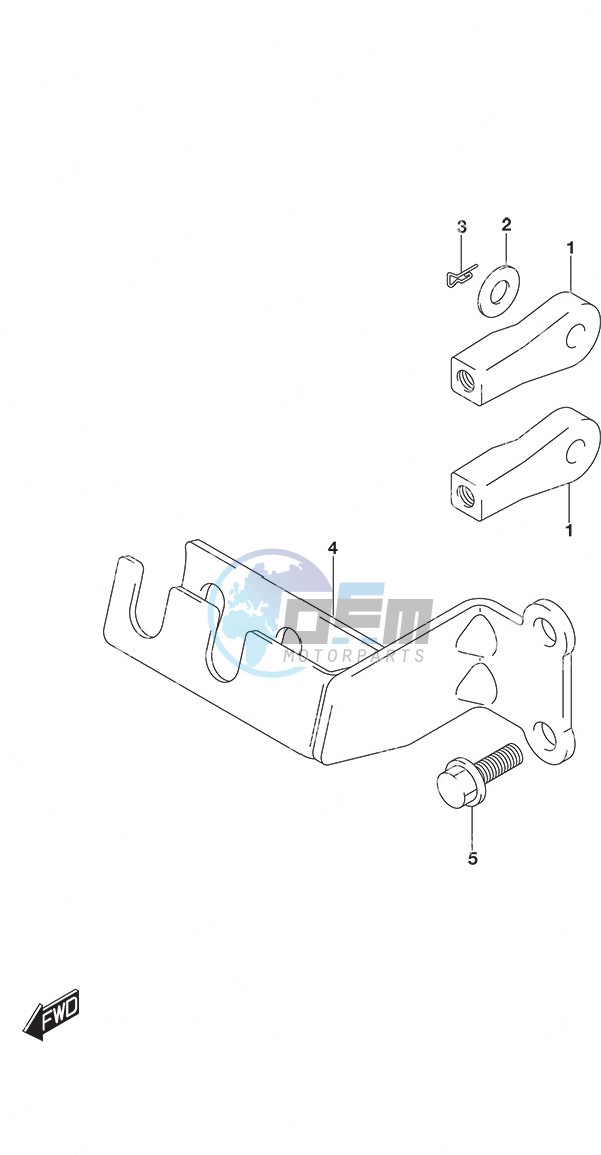 Remcon Cable Holder w/Remote Control