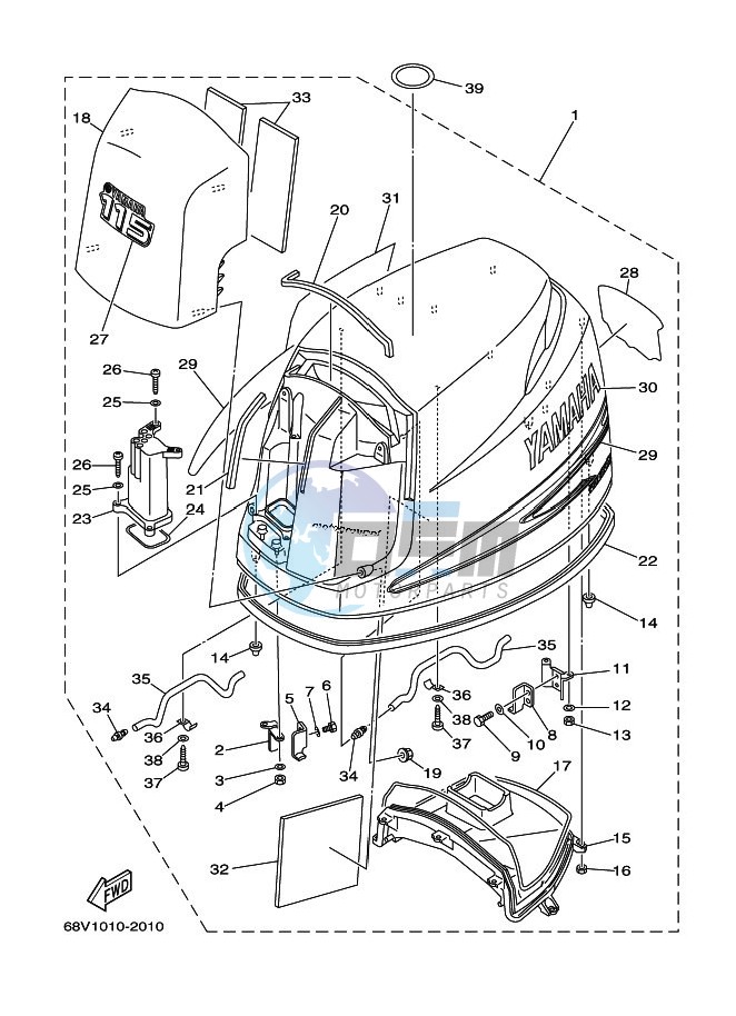 FAIRING-UPPER