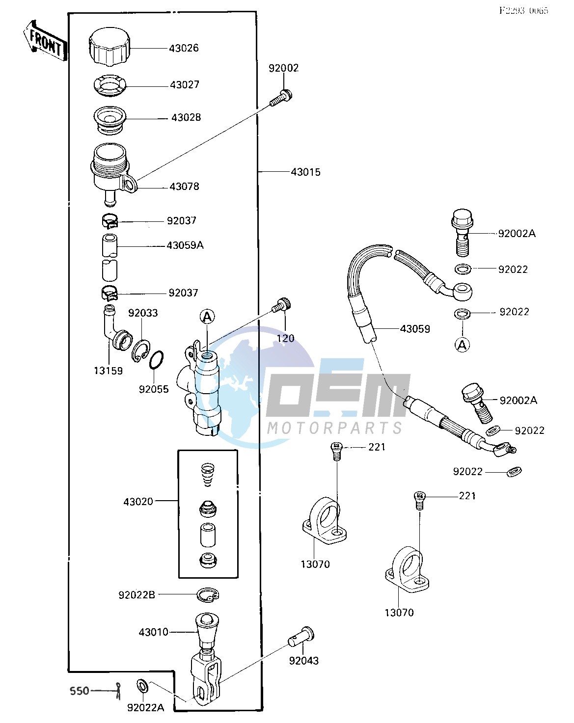 REAR MASTER CYLINDER