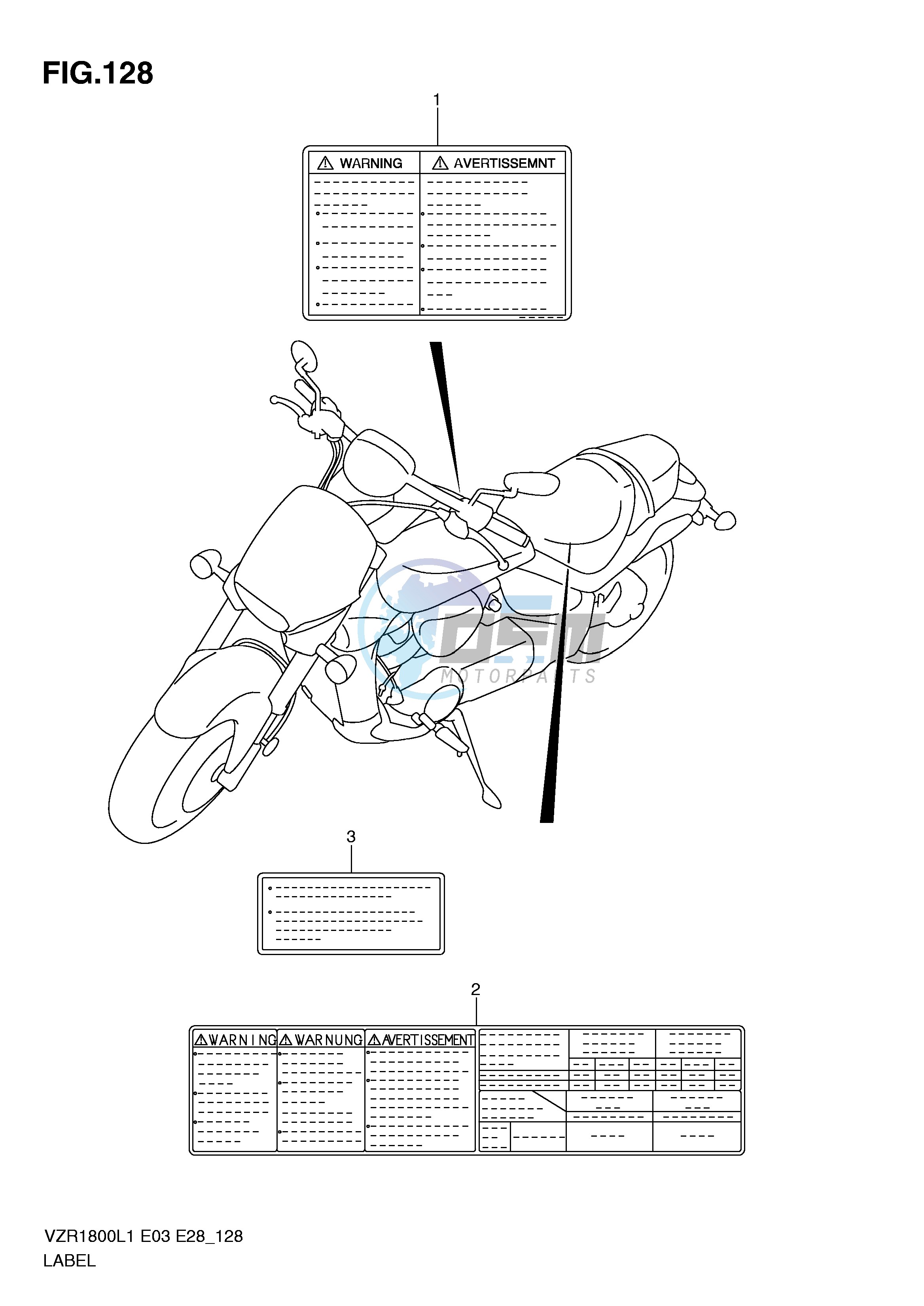 LABEL (VZR1800L1 E28)